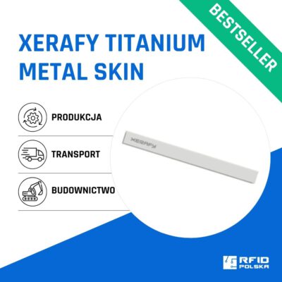 Xerafy Titanium Metal Skin Label