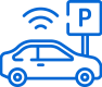 ikona automatyczne systemy parkingowe RFID