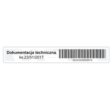 Smartrac ShortDipole etykieta rfid uhf do zadruku