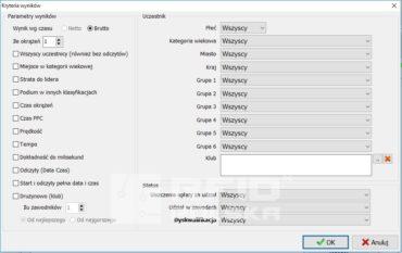 Elektroniczny pomiar czasu na zawodach [produkt wycofany] – Program Zawody i Wyniki - obrazek 5