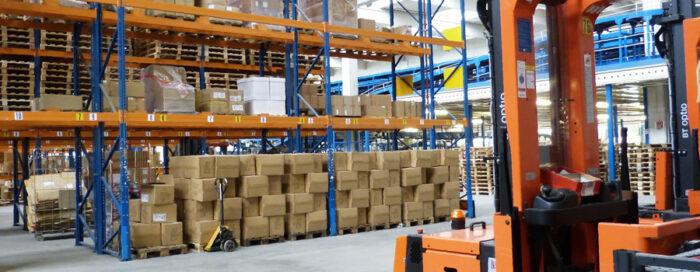 Magazyn z systemem RFID